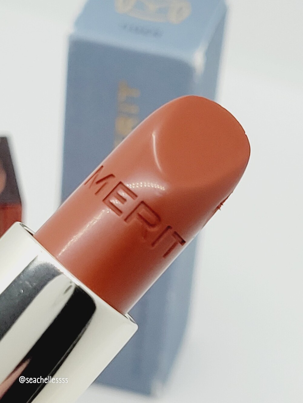 Tiger Merit Signature Lightweight Lipstick Matte Brick Red Brand New In Box